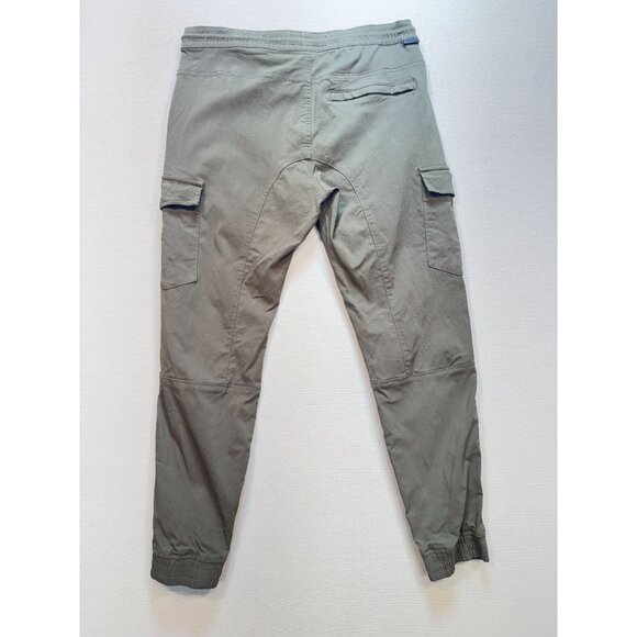 Projek Raw Mens Bungee Cargo Jogger Pants Medium Olive Gray Casual Stretch - Picture 10 of 13